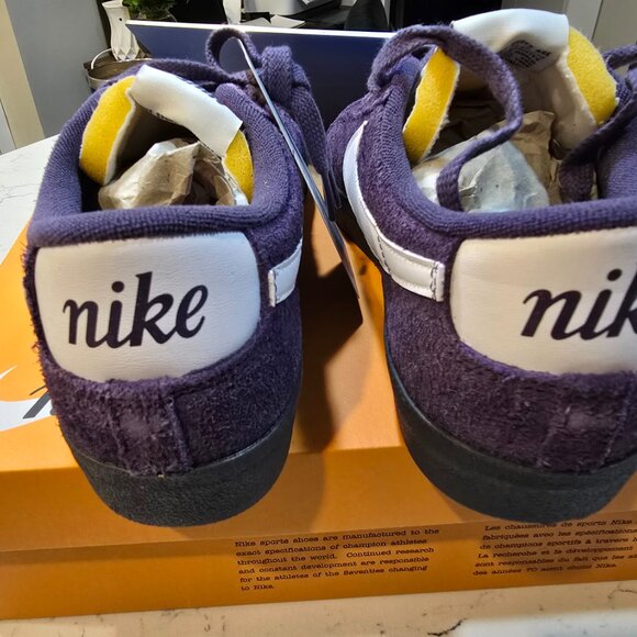 Nike Blazer Low '77 Vintage "Dark Raisin/Off Noir" FQ8060-500 Mens 10 Wms 11.5 - Picture 6 of 14